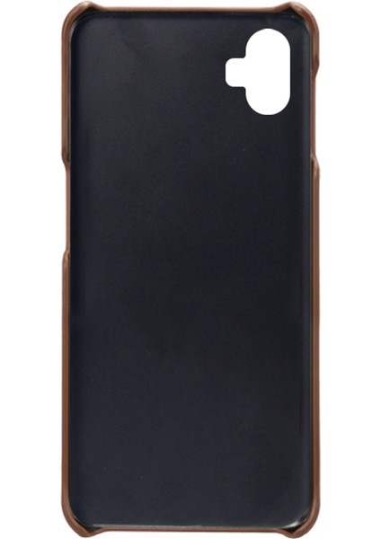 Samsung Galaxy A04 4g (164.4 x 76.3 x 9.1 Mm) Için Çift Kart Yuvalı Telefon Kasası, Sonbahar Önleme Pu Deri Kaplı Sert Pc Kapağı (Yurt Dışından) fırsatları