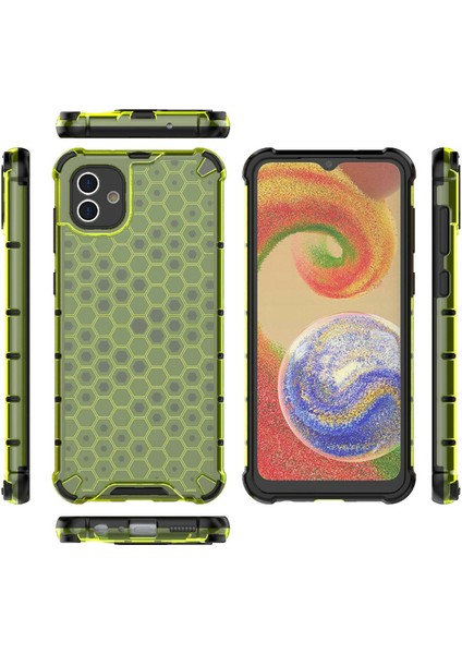 Samsung Galaxy A04 4g (164.4 x 76.3 x 9.1 Mm) Için Tpu + Pc Koruyucu Kılıf Dokusu Doku Damla Damla Passalı Arka Kapak (Yurt Dışından) indirimleri