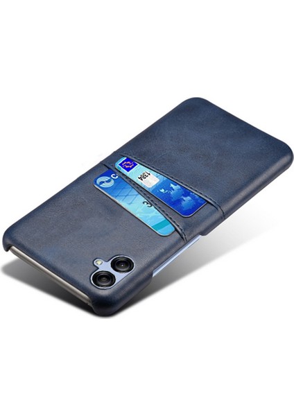 Samsung Galaxy A04 4g (164.4 x 76.3 x 9.1 Mm) Için Çift Kart Yuvalı Telefon Kasası, Sonbahar Önleme Pu Deri Kaplı Sert Pc Kapağı (Yurt Dışından) modelleri