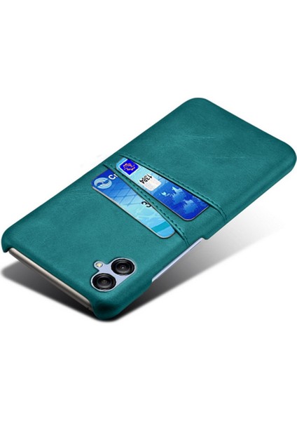 Samsung Galaxy A04 4g (164.4 x 76.3 x 9.1 Mm) Için Çift Kart Yuvalı Telefon Kasası, Sonbahar Önleme Pu Deri Kaplı Sert Pc Kapağı (Yurt Dışından) modelleri