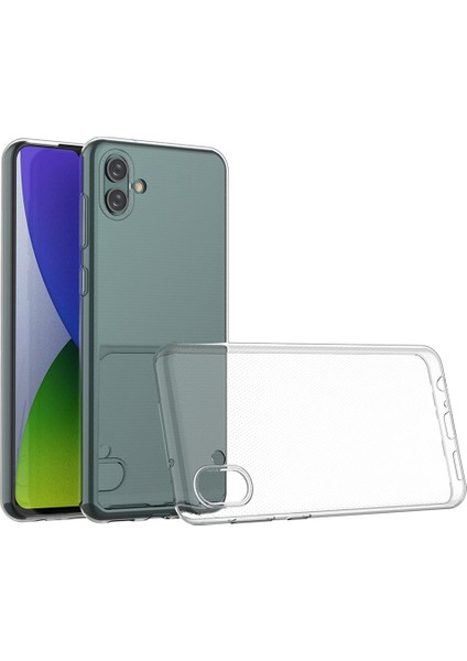Samsung Galaxy A04E 4g Için Şeffaf Yumuşak Tpu Telefon Kılıfı, Ultra Ince Fingerprint Anti Tele Arka Kapak Kabuğu (Yurt Dışından)