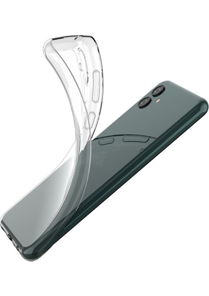 Samsung Galaxy A04E 4g Için Şeffaf Yumuşak Tpu Telefon Kılıfı, Ultra Ince Fingerprint Anti Tele Arka Kapak Kabuğu (Yurt Dışından) modelleri