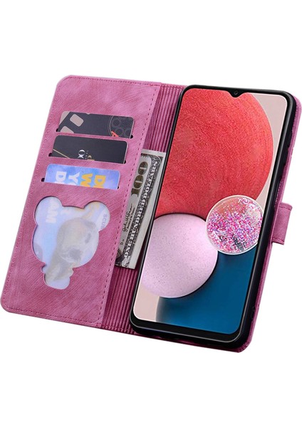 Samsung Galaxy A14 Için 5g Pu Deri Cüzdan Flip Case Baskılı Kiraz Çiçeği Kedi Katlama Stand Manyetik Kapak Kayış (Yurt Dışından) modelleri