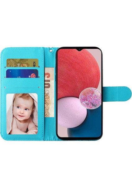 Samsung Galaxy A14 5g Için 3D Desen Baskı Telefon Kılıfı, Scratch Pu Deri Deri Cüzdan Flip Kapak Standı Kayış (Yurt Dışından) fırsatları