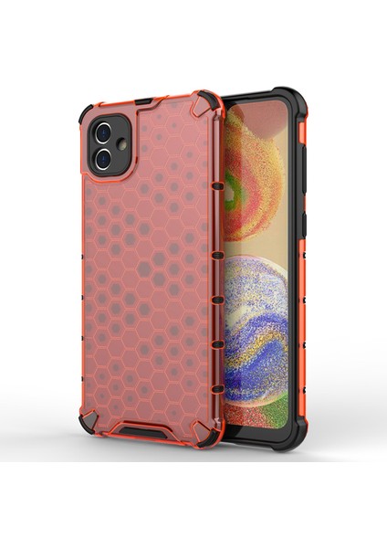 Samsung Galaxy A04 4g (164.4 x 76.3 x 9.1 Mm) Için Tpu + Pc Koruyucu Kılıf Dokusu Doku Damla Damla Passalı Arka Kapak (Yurt Dışından)