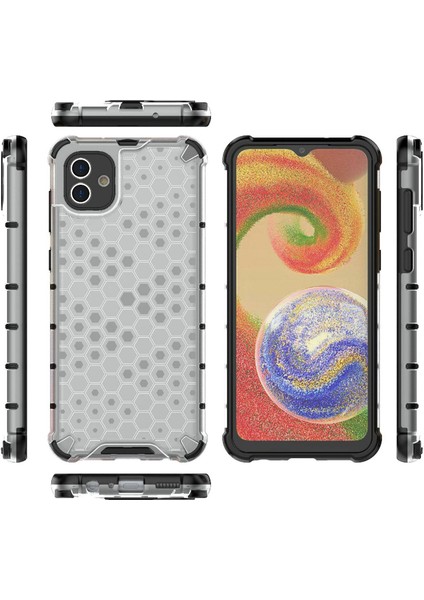 Samsung Galaxy A04 4g (164.4 x 76.3 x 9.1 Mm) Için Tpu + Pc Koruyucu Kılıf Dokusu Doku Damla Damla Passalı Arka Kapak (Yurt Dışından) indirimleri