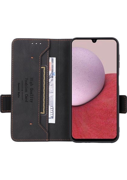 Samsung Galaxy A14 5g Donanım Dekoru Flip Cüzdan Kılıfı Pu Deri Stand Manyetik Koruyucu Telefon Kapağı (Yurt Dışından) fiyatları