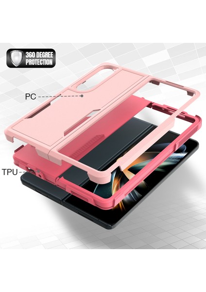 Samsung Galaxy Z Fold4 Için 5g Anti-Çizelge Pc + Tpu Katlanır Telefon Kılıfı Bırakma Rahat Arka Kapak (Yurt Dışından) fırsatları