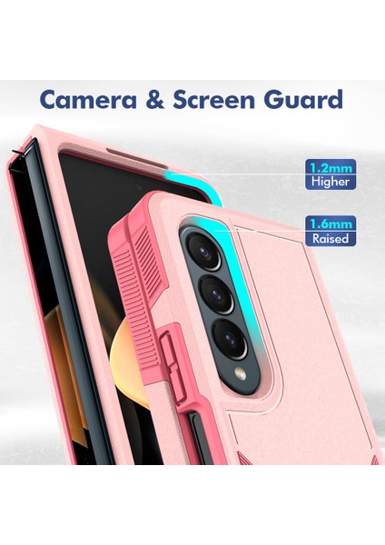 Samsung Galaxy Z Fold4 Için 5g Anti-Çizelge Pc + Tpu Katlanır Telefon Kılıfı Bırakma Rahat Arka Kapak (Yurt Dışından) indirimleri