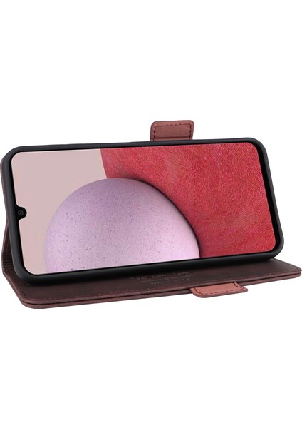Samsung Galaxy A14 5g Donanım Dekoru Flip Cüzdan Kılıfı Pu Deri Stand Manyetik Koruyucu Telefon Kapağı (Yurt Dışından) modelleri