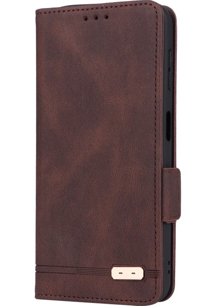 Samsung Galaxy A14 5g Donanım Dekoru Flip Cüzdan Kılıfı Pu Deri Stand Manyetik Koruyucu Telefon Kapağı (Yurt Dışından) indirimleri