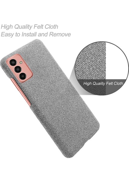 Samsung Galaxy M13 Için 4g Cep Telefon Kılıfı Kabuk Şok Emici Düz Renk Sert Pc+Bez Telefon Kapağı (Yurt Dışından) fırsatları