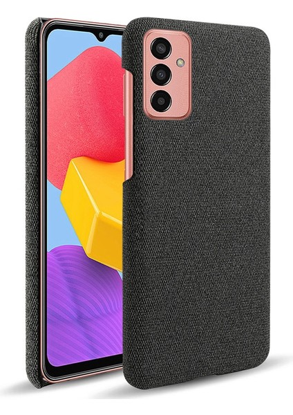 Samsung Galaxy M13 Için 4g Cep Telefon Kılıfı Kabuk Şok Emici Düz Renk Sert Pc+Bez Telefon Kapağı (Yurt Dışından)