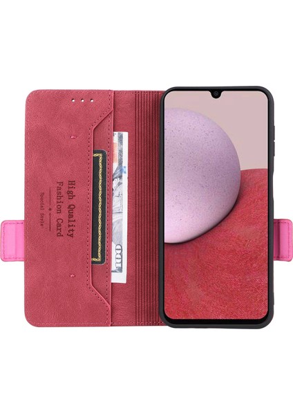 Samsung Galaxy A14 5g Donanım Dekoru Flip Cüzdan Kılıfı Pu Deri Stand Manyetik Koruyucu Telefon Kapağı (Yurt Dışından) fiyatları