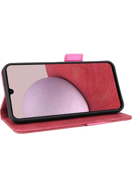 Samsung Galaxy A14 5g Donanım Dekoru Flip Cüzdan Kılıfı Pu Deri Stand Manyetik Koruyucu Telefon Kapağı (Yurt Dışından) modelleri