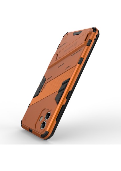 Samsung Galaxy A04 4g (164.4 x 76.3 x 9.1 Mm) Sert Pc + Yumuşak Tpu Kapak Kickstand Anti-Sracratch Telefon Kılıfı (Yurt Dışından) fırsatları