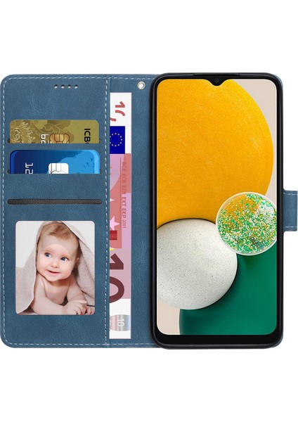 Samsung Galaxy A14 Için 5g Pu Deri Telefon Kılıfı Manyetik Toka Stand Cüzdan Iç Tpu Kapak Kayış (Yurt Dışından) modelleri