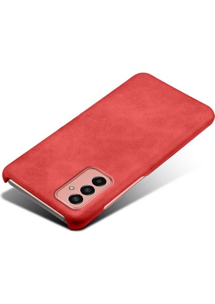 Samsung Galaxy M13 4g Mobil Telefon Kapağı Için, Dalgalı Buzağı Anti-Drop Dokulu Pu Deri Kaplamalı Pc Telefon Kılıfı (Yurt Dışından) modelleri