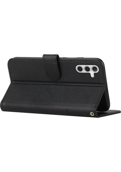 Samsung Galaxy A14 Için 5g Dikiş Pu Deri Manyetik Toka Telefon Kılıfı Cüzdan Görüntüleme Stand Folio Flip Kapak Kayış (Yurt Dışından) indirimleri