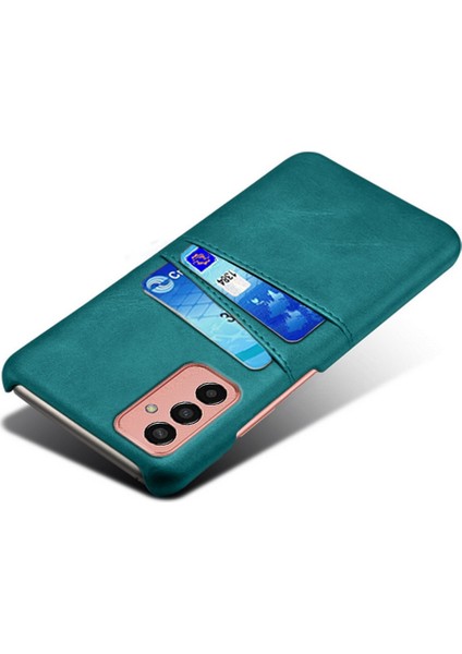 Samsung Galaxy M13 Için Çift Kart Yuvalı 4g Telefon Kılıfı, Damla Dayanıklı Pu Deri Kaplı Sert Pc Kapağı (Yurt Dışından) modelleri