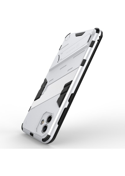 Samsung Galaxy A04 4g (164.4 x 76.3 x 9.1 Mm) Sert Pc + Yumuşak Tpu Kapak Kickstand Anti-Sracratch Telefon Kılıfı (Yurt Dışından) modelleri
