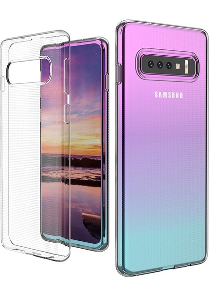Samsung Galaxy S10 Için Clear Soft Tpu Telefon Kılıfı Süper Ince Slim Fingerprint Anti-Cratch Anti-Cratch Telefon Geri Kapak (Yurt Dışından) indirimleri