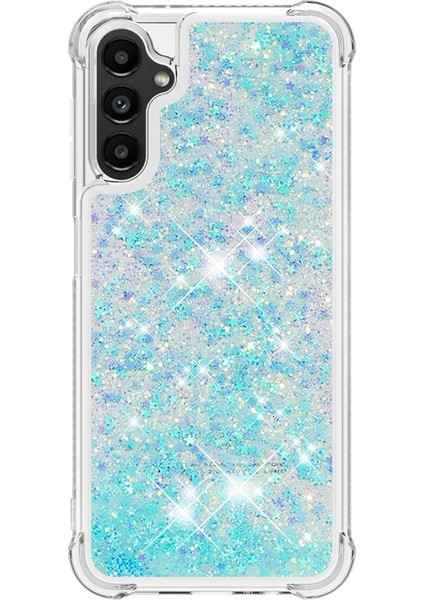 Samsung Galaxy A14 Için 5g Glitter Sıvı Kristal Quicksand Case Yumuşak Tpu Koruyucu Şok Geçirmez Telefon Kapağı (Yurt Dışından) modelleri
