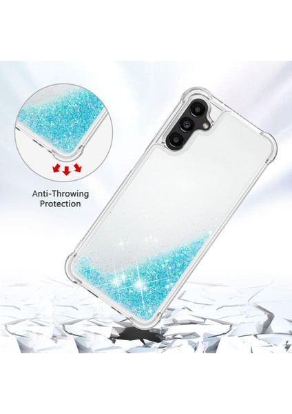 Samsung Galaxy A14 Için 5g Glitter Sıvı Kristal Quicksand Case Yumuşak Tpu Koruyucu Şok Geçirmez Telefon Kapağı (Yurt Dışından) fırsatları