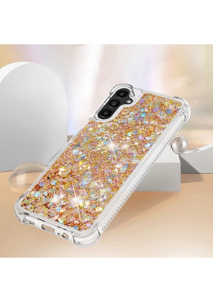 Samsung Galaxy A14 Için 5g Glitter Sıvı Kristal Quicksand Case Yumuşak Tpu Koruyucu Şok Geçirmez Telefon Kapağı (Yurt Dışından) indirimleri