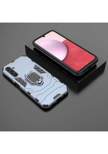 Samsung Galaxy A14 Için 5g Zırh Şok Geçirmez Hard Pc Yumuşak Tpu Ring Tutucu Kickstand Telefon Kasası Koruyucu Kapak (Yurt Dışından) indirimleri