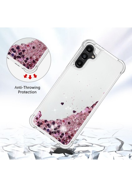 Samsung Galaxy A14 Için 5g Glitter Sıvı Kristal Quicksand Case Yumuşak Tpu Koruyucu Şok Geçirmez Telefon Kapağı (Yurt Dışından) fırsatları