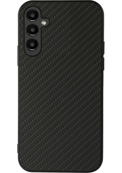 Samsung Galaxy A14 Için 5g Karbon Fiber Doku Telefon Kılıfı Pu Deri Kaplamalı Tpu Çizilmeye Dayanıklı Cep Telefonu Arka Kapak (Yurt Dışından)