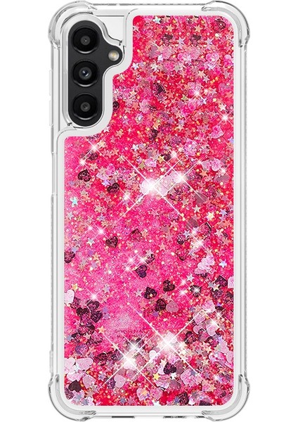 Samsung Galaxy A14 Için 5g Glitter Sıvı Kristal Quicksand Case Yumuşak Tpu Koruyucu Şok Geçirmez Telefon Kapağı (Yurt Dışından) modelleri