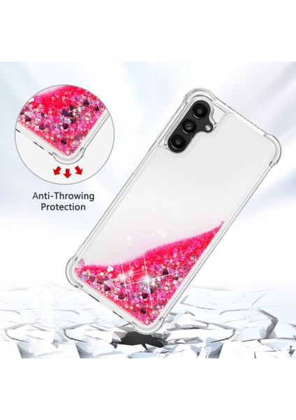 Samsung Galaxy A14 Için 5g Glitter Sıvı Kristal Quicksand Case Yumuşak Tpu Koruyucu Şok Geçirmez Telefon Kapağı (Yurt Dışından) fırsatları