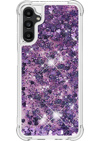 Samsung Galaxy A14 Için 5g Glitter Sıvı Kristal Quicksand Case Yumuşak Tpu Koruyucu Şok Geçirmez Telefon Kapağı (Yurt Dışından) modelleri