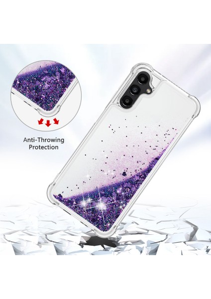 Samsung Galaxy A14 Için 5g Glitter Sıvı Kristal Quicksand Case Yumuşak Tpu Koruyucu Şok Geçirmez Telefon Kapağı (Yurt Dışından) fırsatları