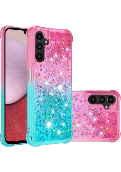 Samsung Galaxy A14 5g Tpu Anti-Fall Telefon Kılıfı Gradyan Renk Quicksand Koruyucu Kapak (Yurt Dışından) fiyatları