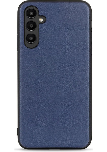 Samsung Galaxy A14 Için 5g Şok Geçirmez Cep Telefonu Kapağı Dokulu Orijinal Deri Kaplamalı Tpu Telefon Kılıfı (Yurt Dışından)