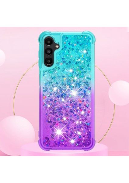 Samsung Galaxy A14 5g Tpu Anti-Fall Telefon Kılıfı Gradyan Renk Quicksand Koruyucu Kapak (Yurt Dışından) modelleri