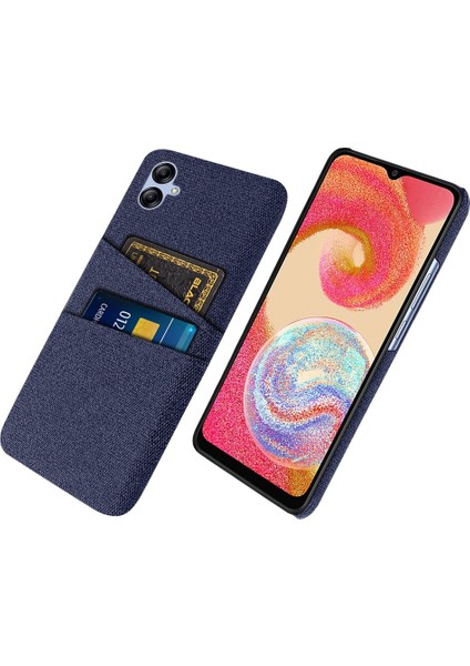 Samsung Galaxy A04 4g (164.4 x 76.3 x 9.1 Mm) Bez Dokusu Telefon Kasası Çift Kart Yuvaları Yumru Karşılaştırmalı Pc Koruyucu Arka Kapak (Yurt Dışından)