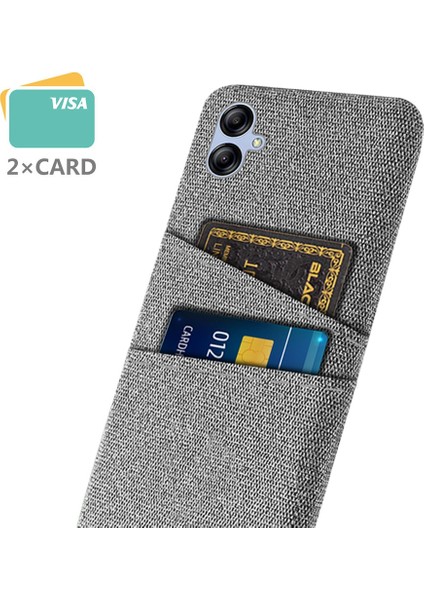Samsung Galaxy A04 4g (164.4 x 76.3 x 9.1 Mm) Bez Dokusu Telefon Kasası Çift Kart Yuvaları Yumru Karşılaştırmalı Pc Koruyucu Arka Kapak (Yurt Dışından) modelleri