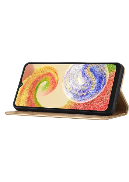 Samsung Galaxy A04 4g (164.4 x 76.3 x 9.1 Mm) Çiçek Kelebek Baskılı Koruyucu Kapak Pu Deri Telefon Cüzdan Stand Anti-Damla Kılıf (Yurt Dışından) indirimleri