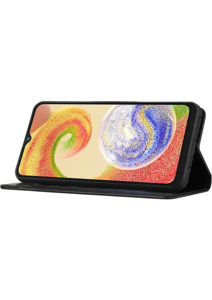 Samsung Galaxy A04 4g (164.4 x 76.3 x 9.1 Mm) Çiçek Kelebek Baskılı Koruyucu Kapak Pu Deri Telefon Cüzdan Stand Anti-Damla Kılıf (Yurt Dışından) indirimleri