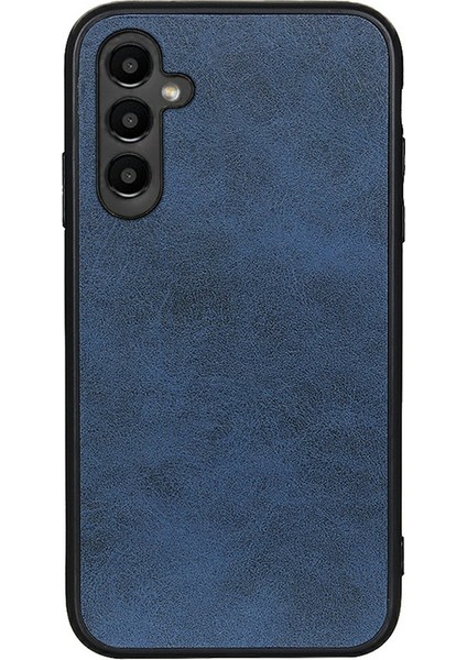 Samsung Galaxy A14 5g, Cowhide Doku Sabit Pc+Tpu+Pu Deri Koruyucu Cep Telefonu Kapağı (Yurt Dışından)