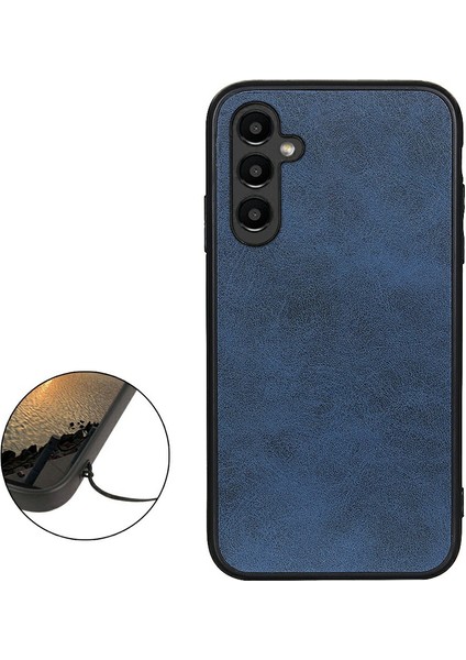 Samsung Galaxy A14 5g, Cowhide Doku Sabit Pc+Tpu+Pu Deri Koruyucu Cep Telefonu Kapağı (Yurt Dışından) fiyatları