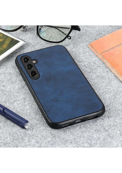 Samsung Galaxy A14 5g, Cowhide Doku Sabit Pc+Tpu+Pu Deri Koruyucu Cep Telefonu Kapağı (Yurt Dışından) modelleri