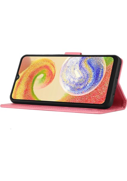 Samsung Galaxy A04 4g (164.4 x 76.3 x 9.1 Mm) Çiçek Kelebek Baskılı Koruyucu Kapak Pu Deri Telefon Cüzdan Stand Anti-Damla Kılıf (Yurt Dışından) indirimleri