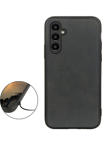 Samsung Galaxy A14 5g, Cowhide Doku Sabit Pc+Tpu+Pu Deri Koruyucu Cep Telefonu Kapağı (Yurt Dışından) fiyatları