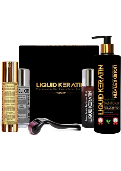 ve Çıkarıcı Keratin Bakım Seti (5'li)