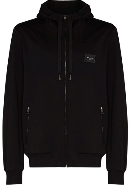 Dolce&gabbana Logo Plaque Hoodie